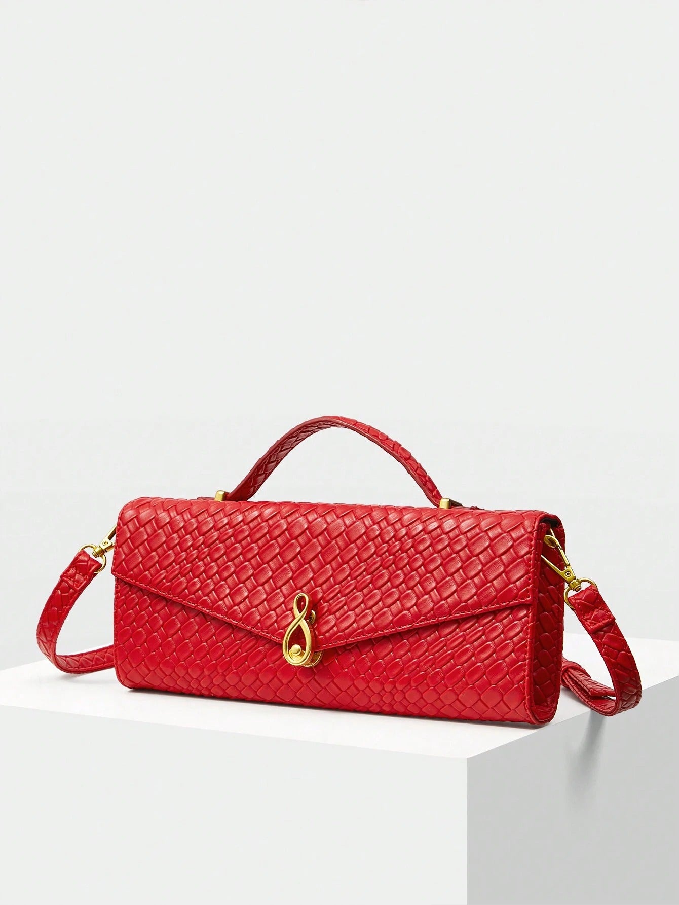 Bolsa Feminina Transversal Vermelha Celestine