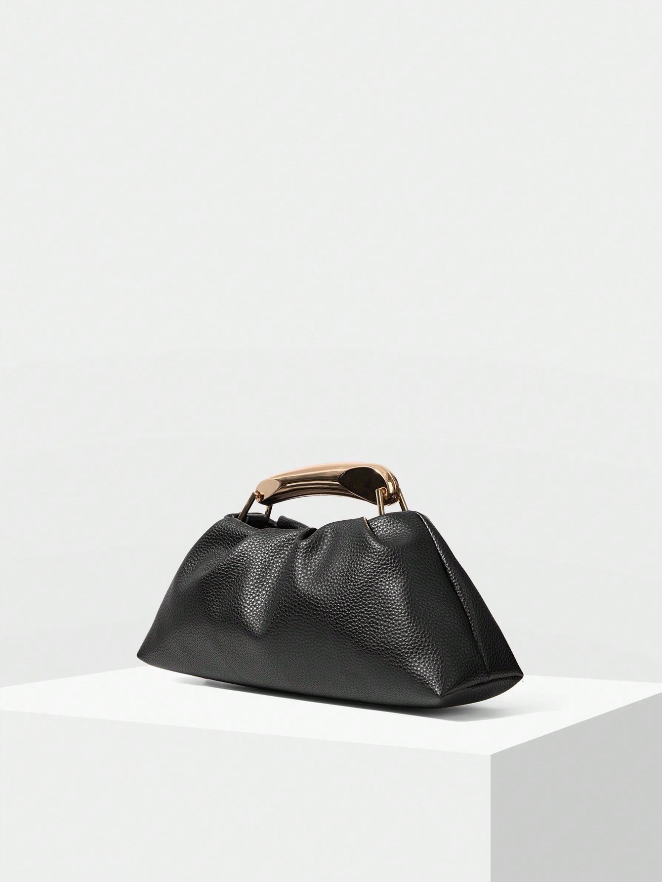 Bolsa Feminina de Couro Preta Améliane