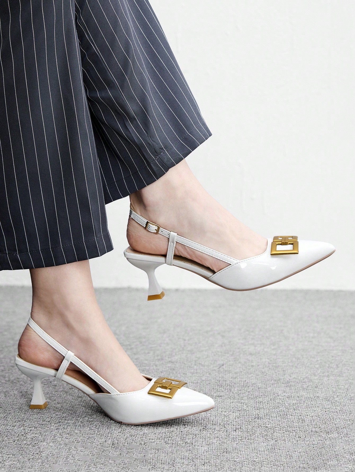 Scarpin Branco Arielle