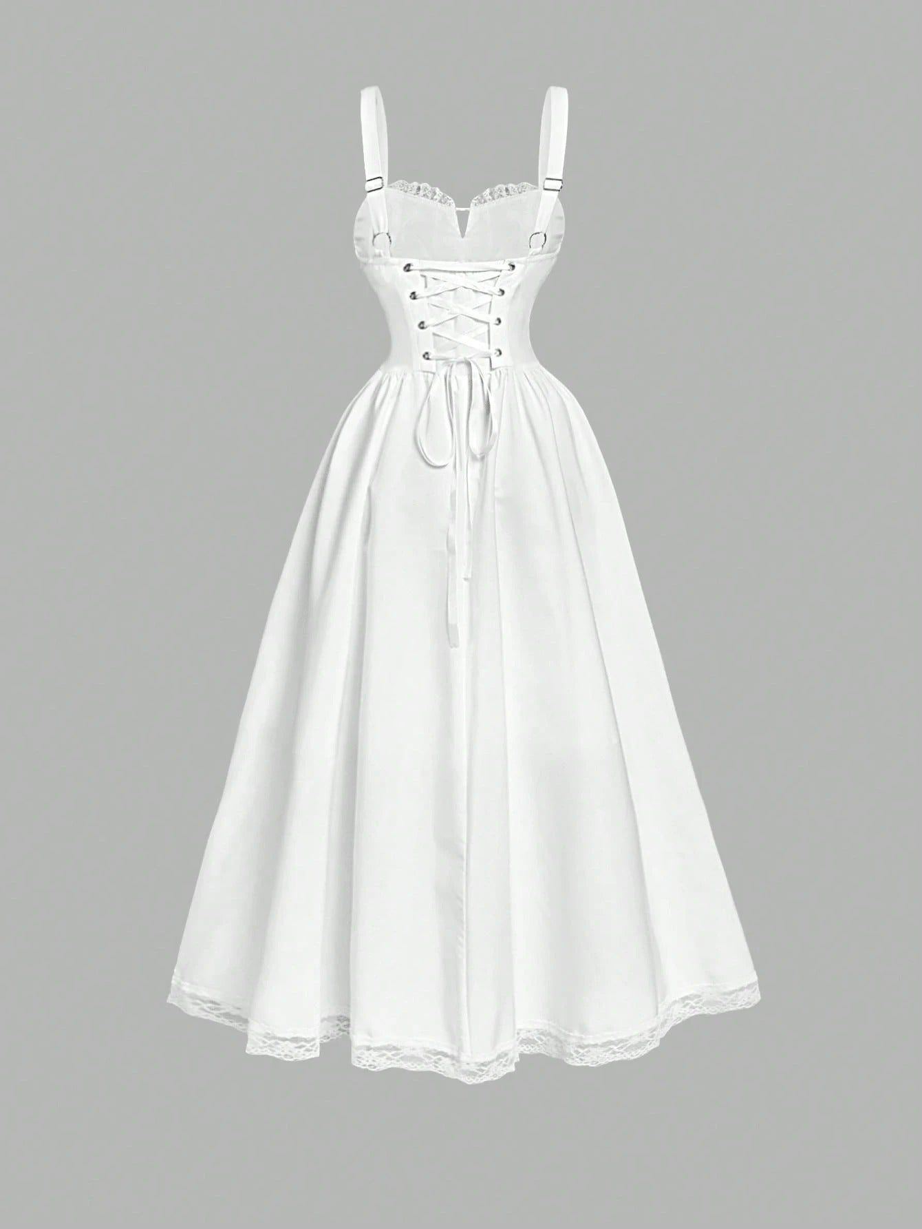 Vestido Branco Midi Amélie