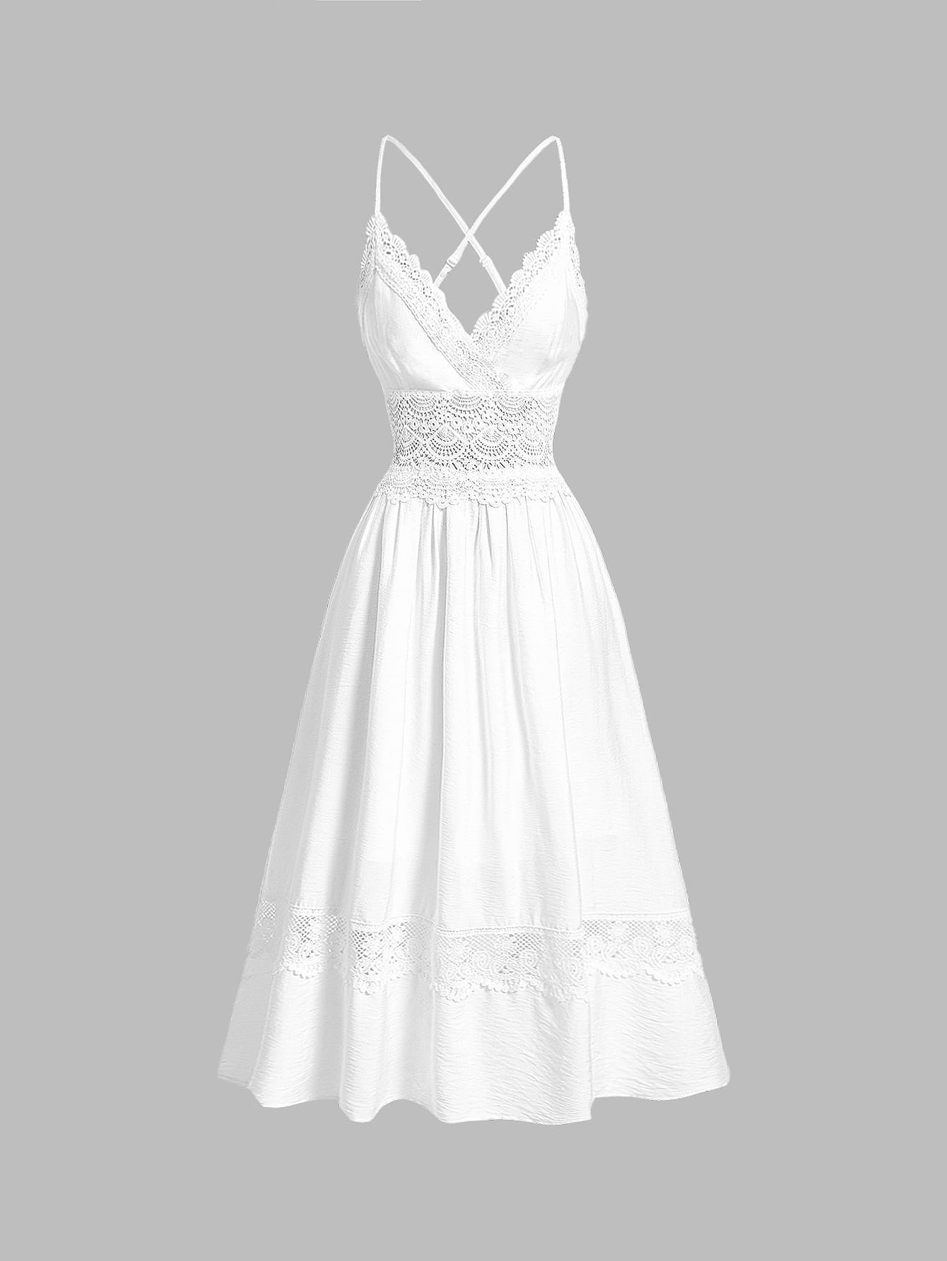 Vestido Branco Midi Elara