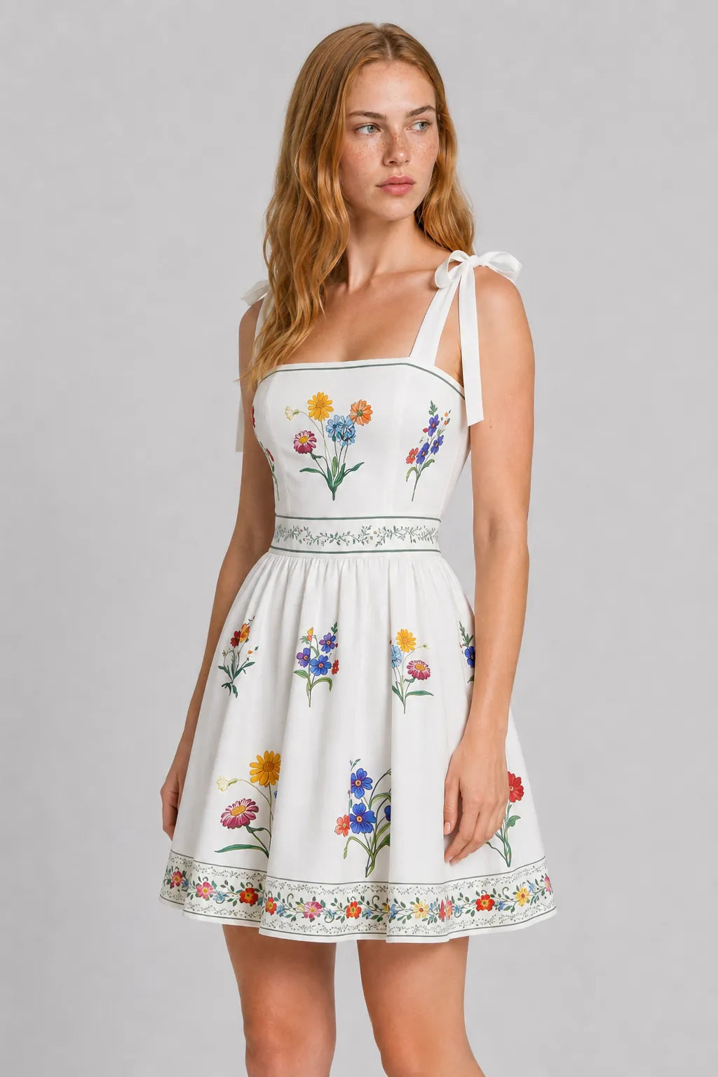 Vestido Curto Branco Alessia