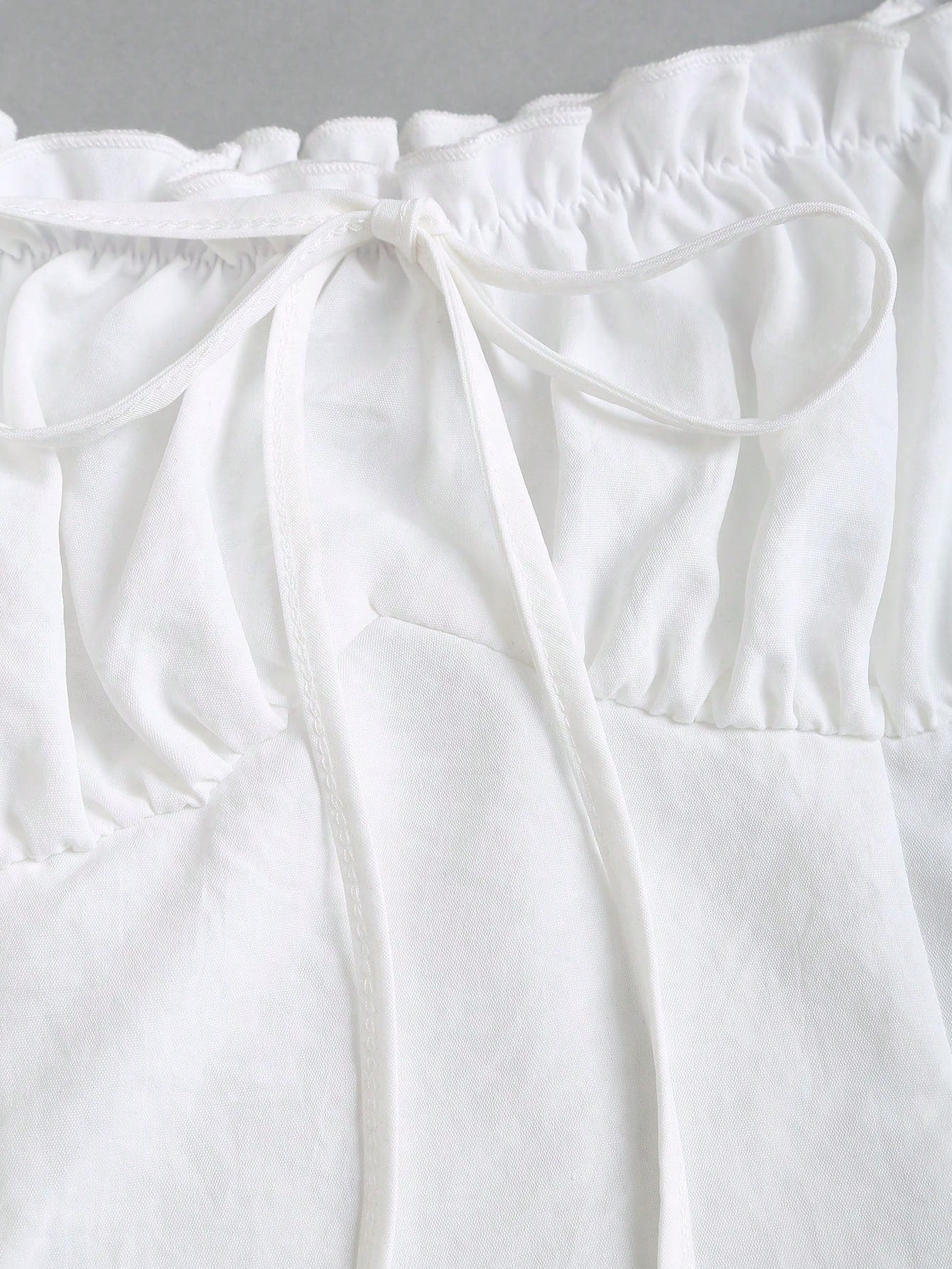 Vestido Curto Branco Elowen
