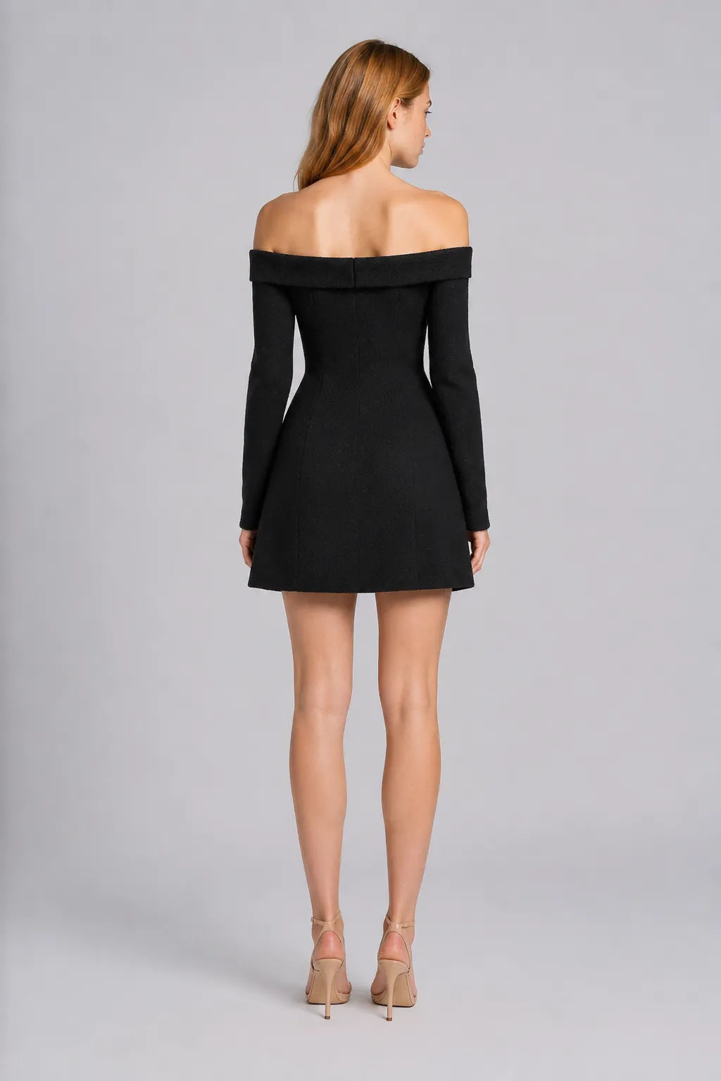 Vestido Curto Preto Celestine