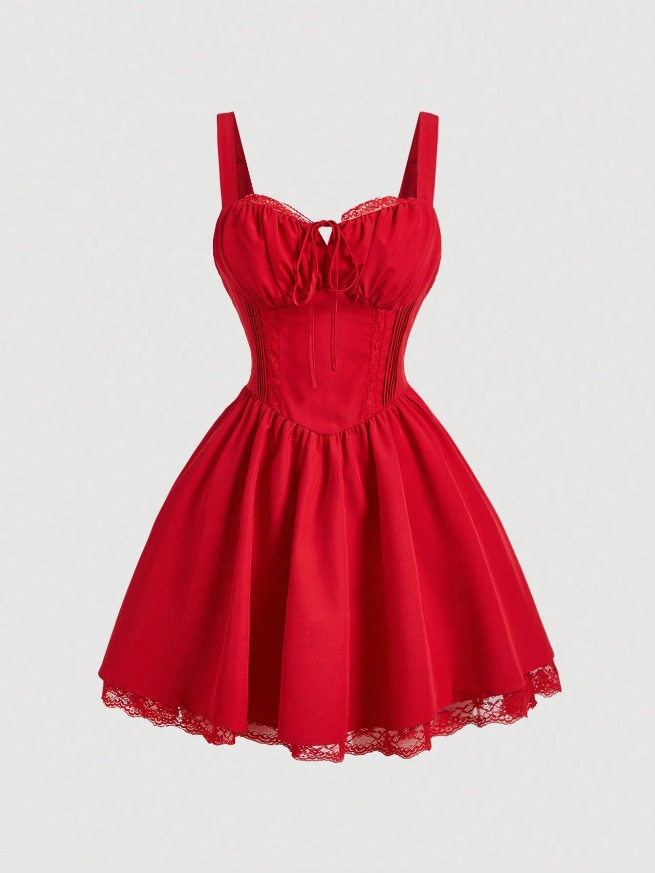 Vestido Curto Vermelho Graziela