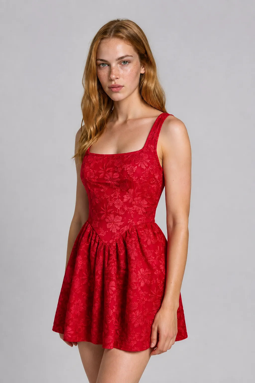 Vestido Curto Vermelho Oceane