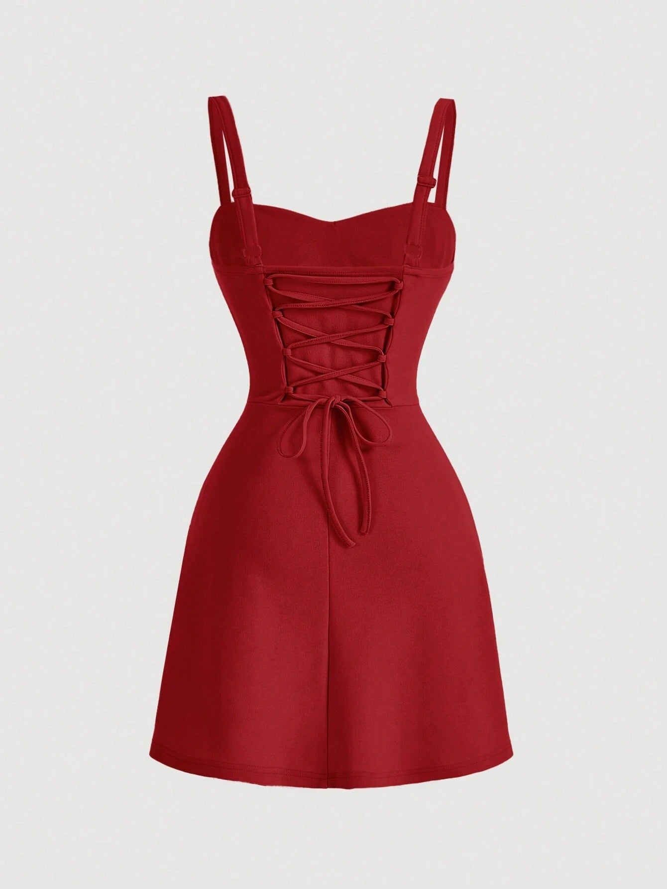 Vestido Curto Vermelho Romina