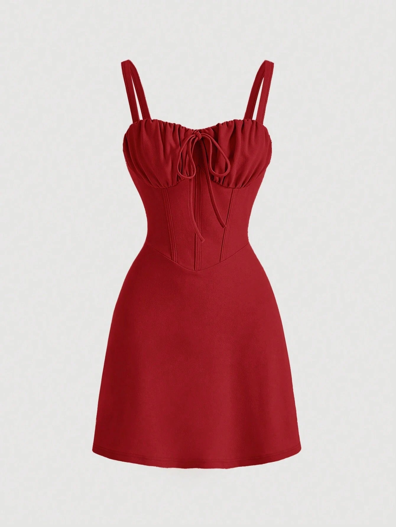 Vestido Curto Vermelho Romina