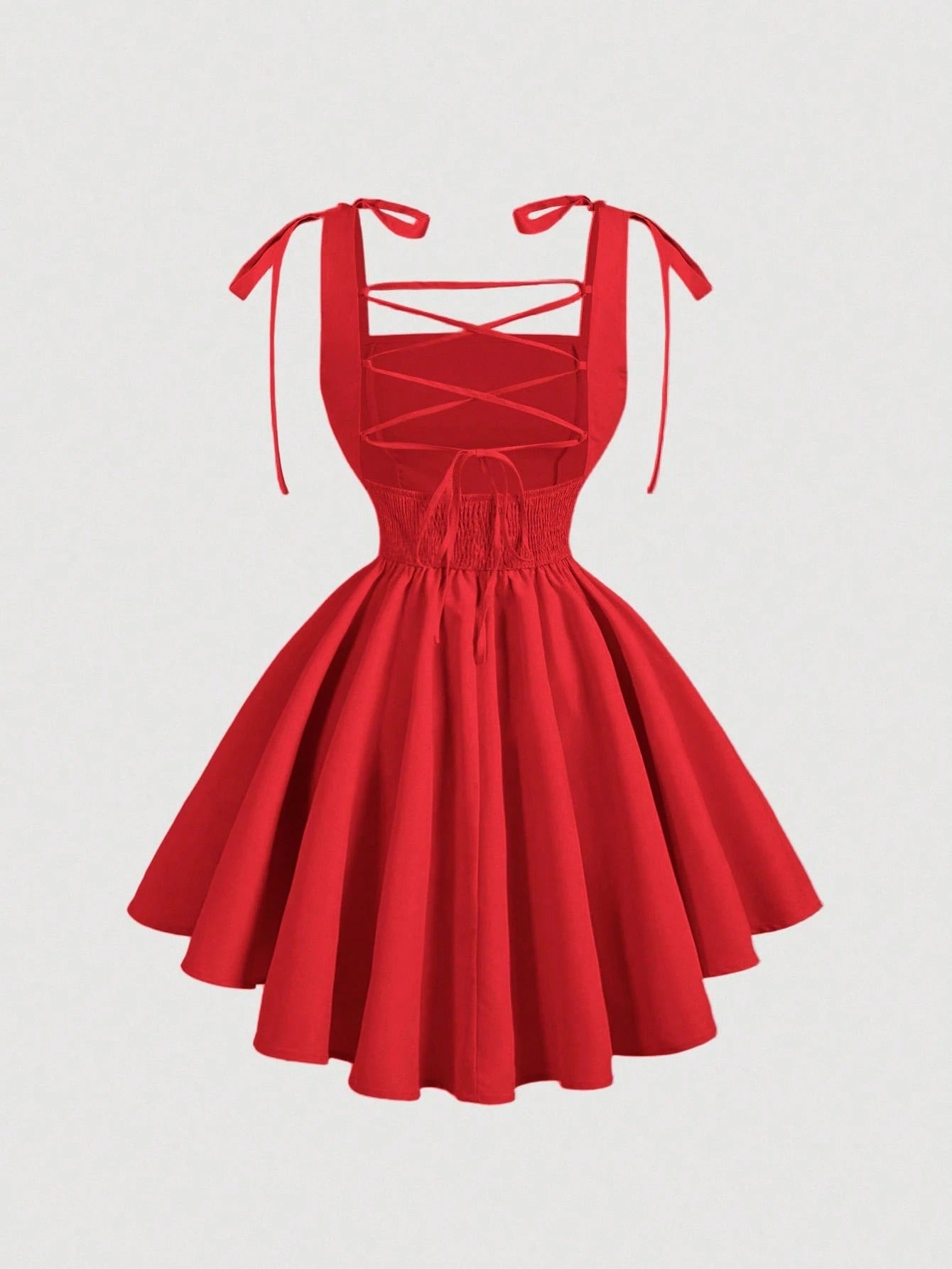 Vestido Curto Vermelho Sienna
