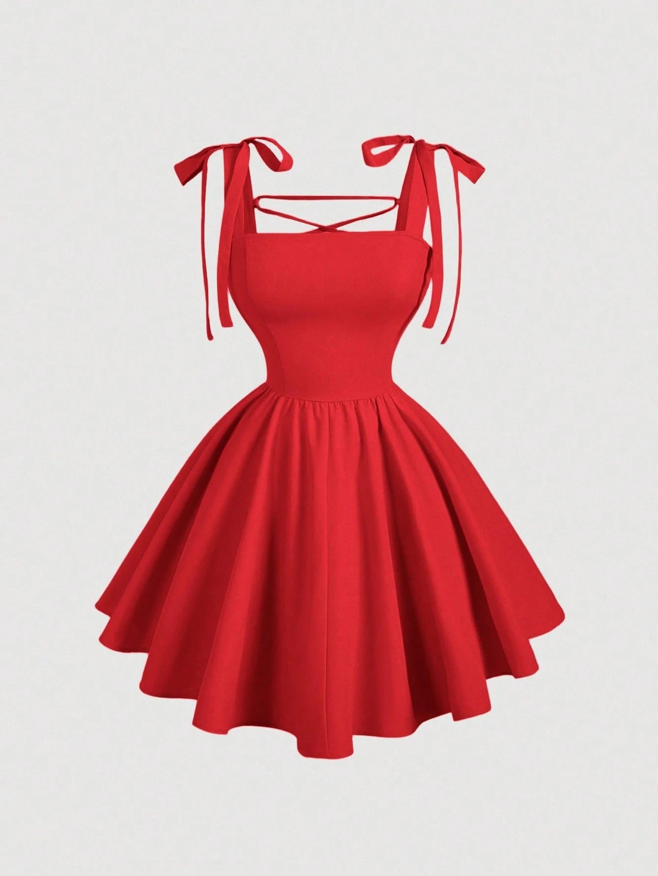 Vestido Curto Vermelho Sienna