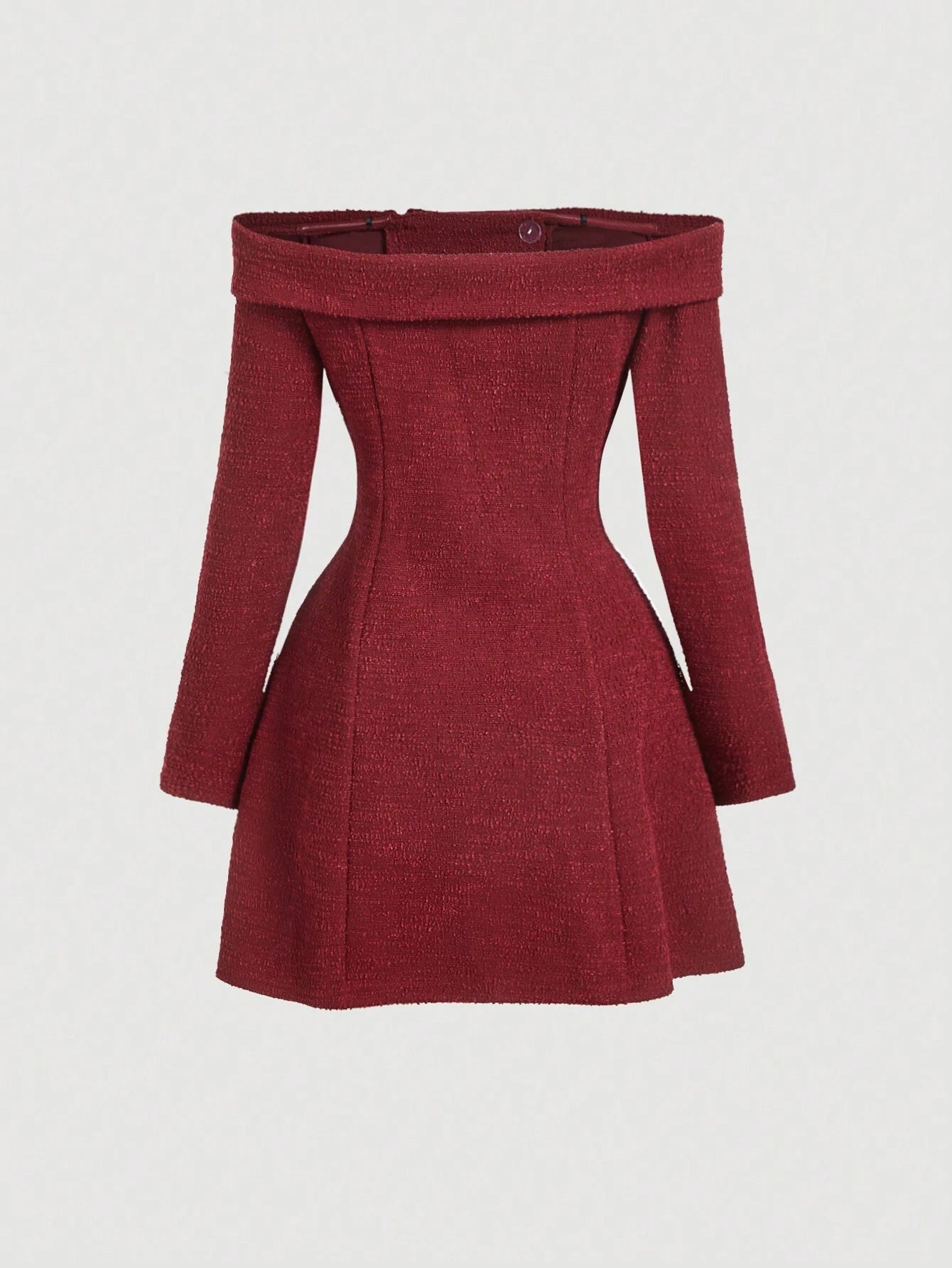 Vestido Curto Vinho Isadora