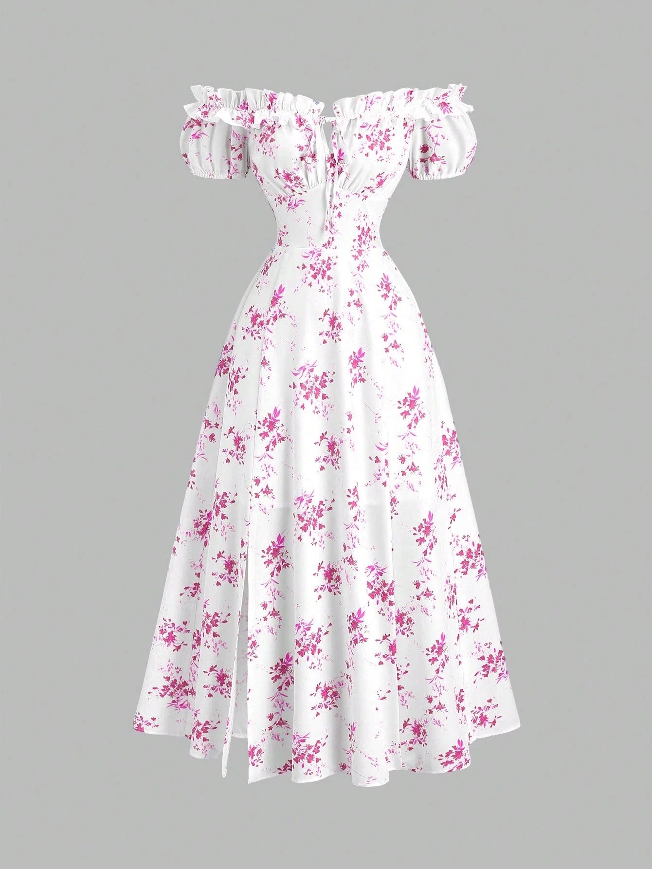 Vestido Floral Midi Avelina