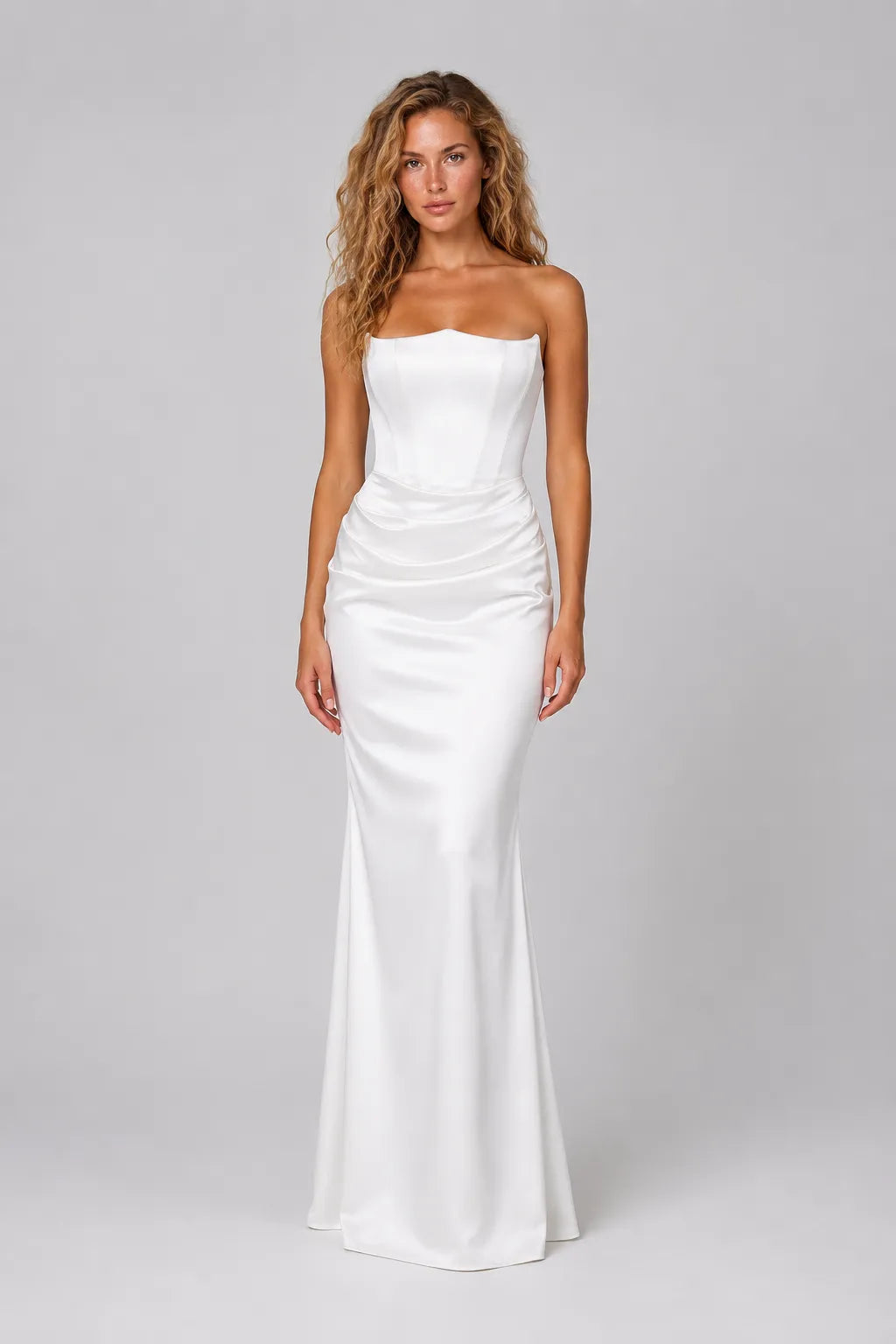 Vestido Longo Branco Arabella