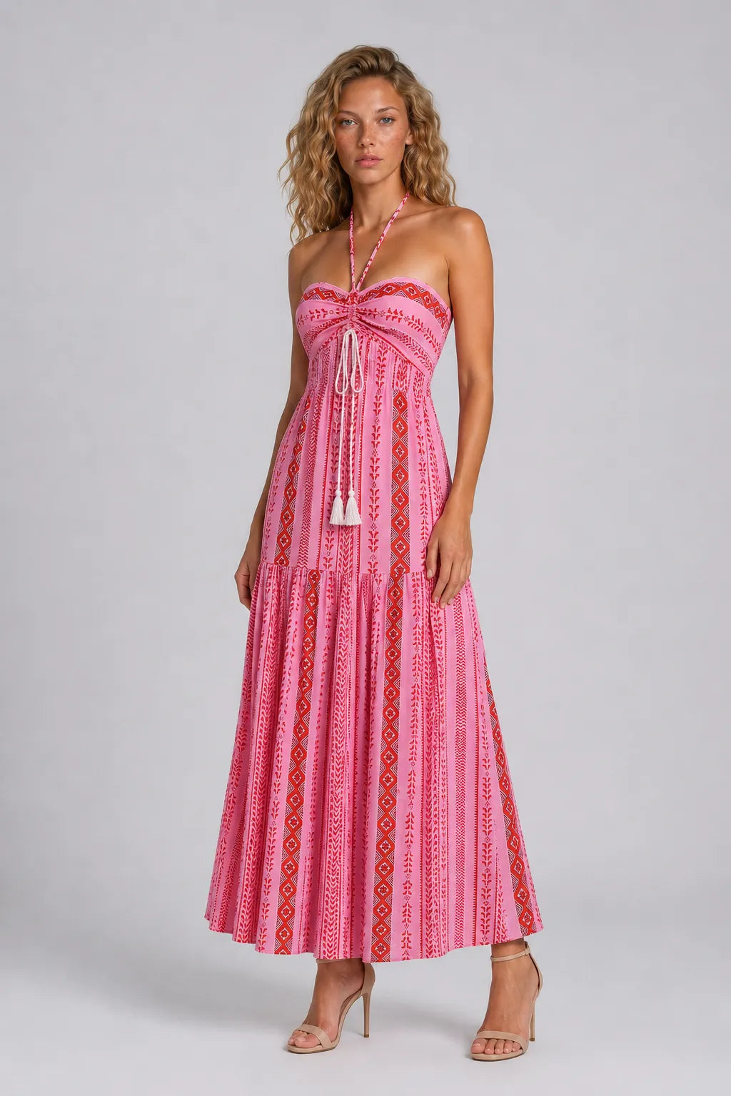 Vestido Longo Floral Mireya