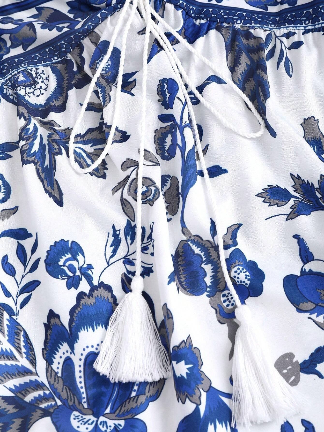 Vestido Longo Floral Noélie