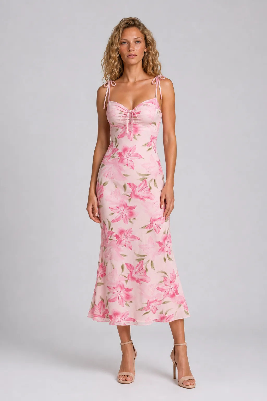 Vestido Longo Floral Thalía