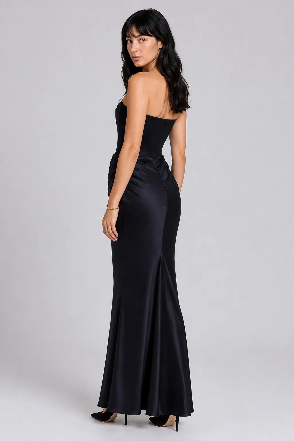 Vestido Longo Preto Amélie