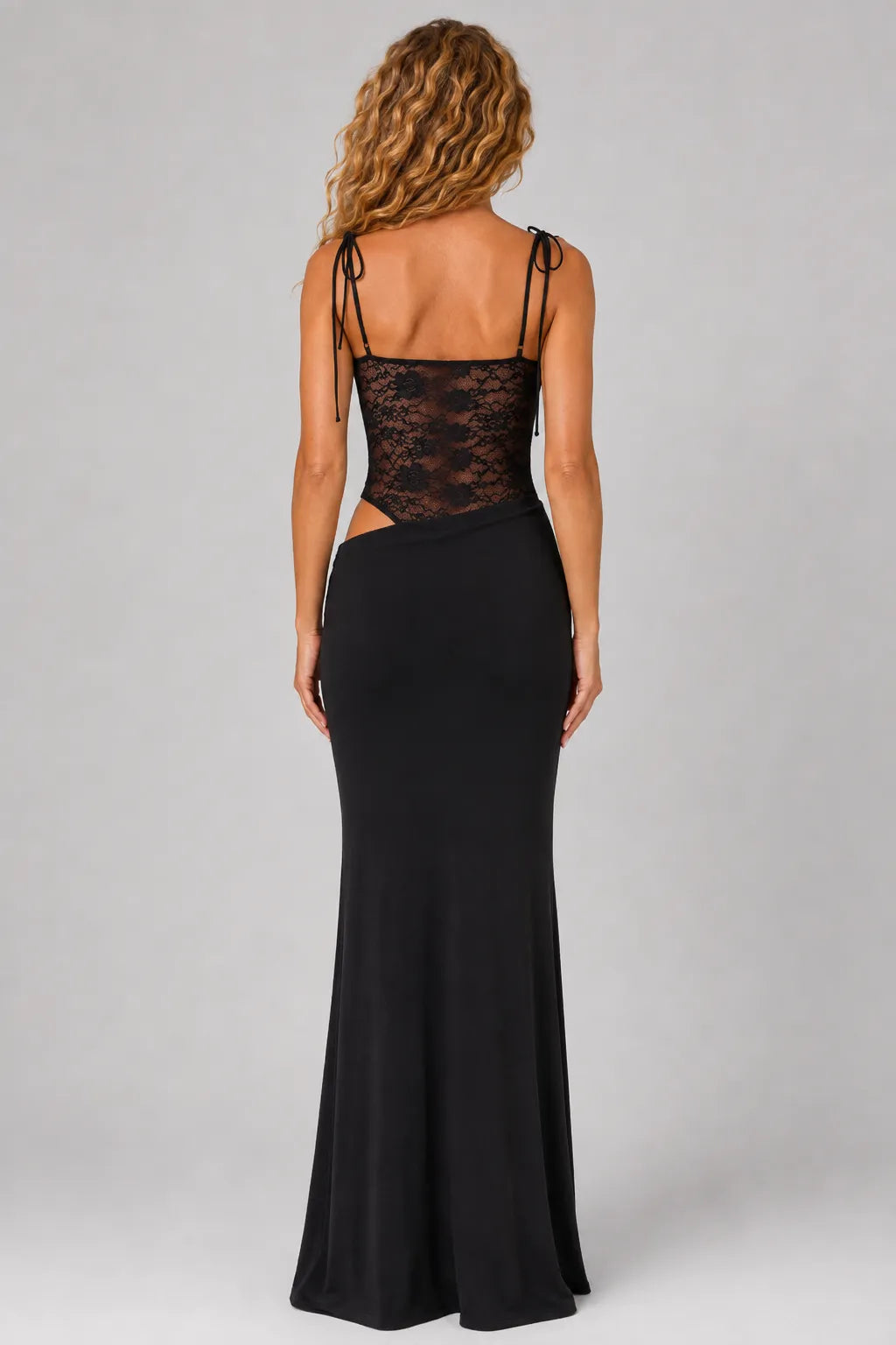 Vestido Longo Preto Valentina