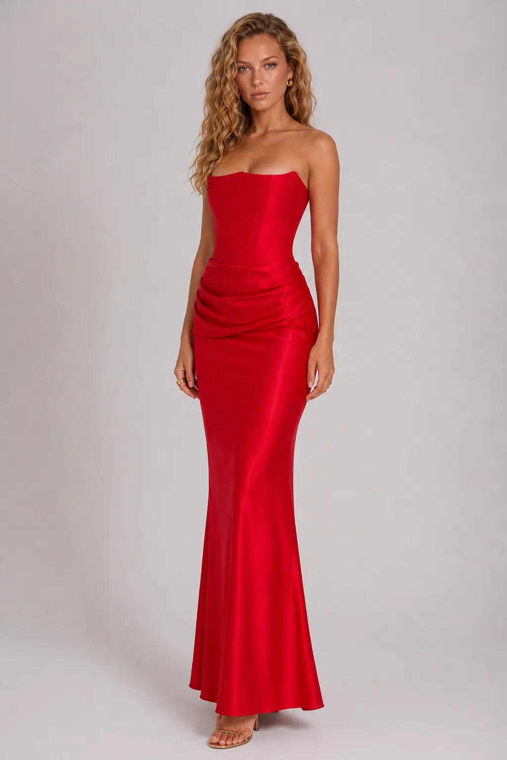 Vestido Longo Vermelho Alessia