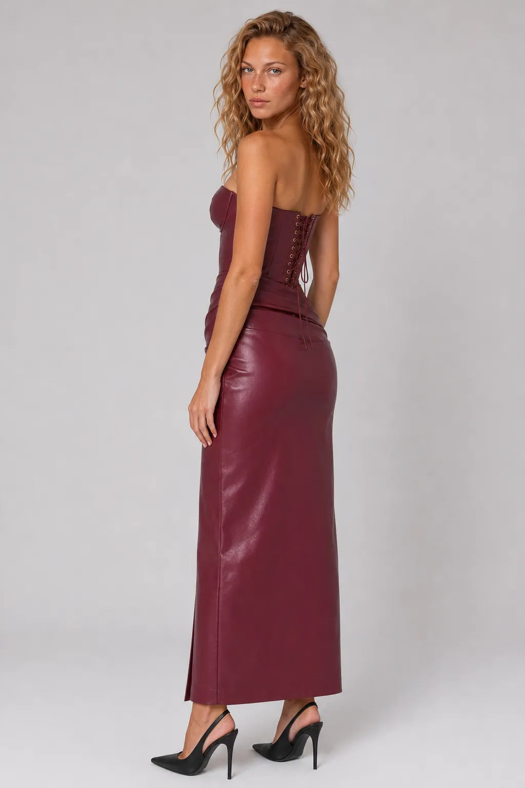 Vestido Longo Vermelho Fiorella