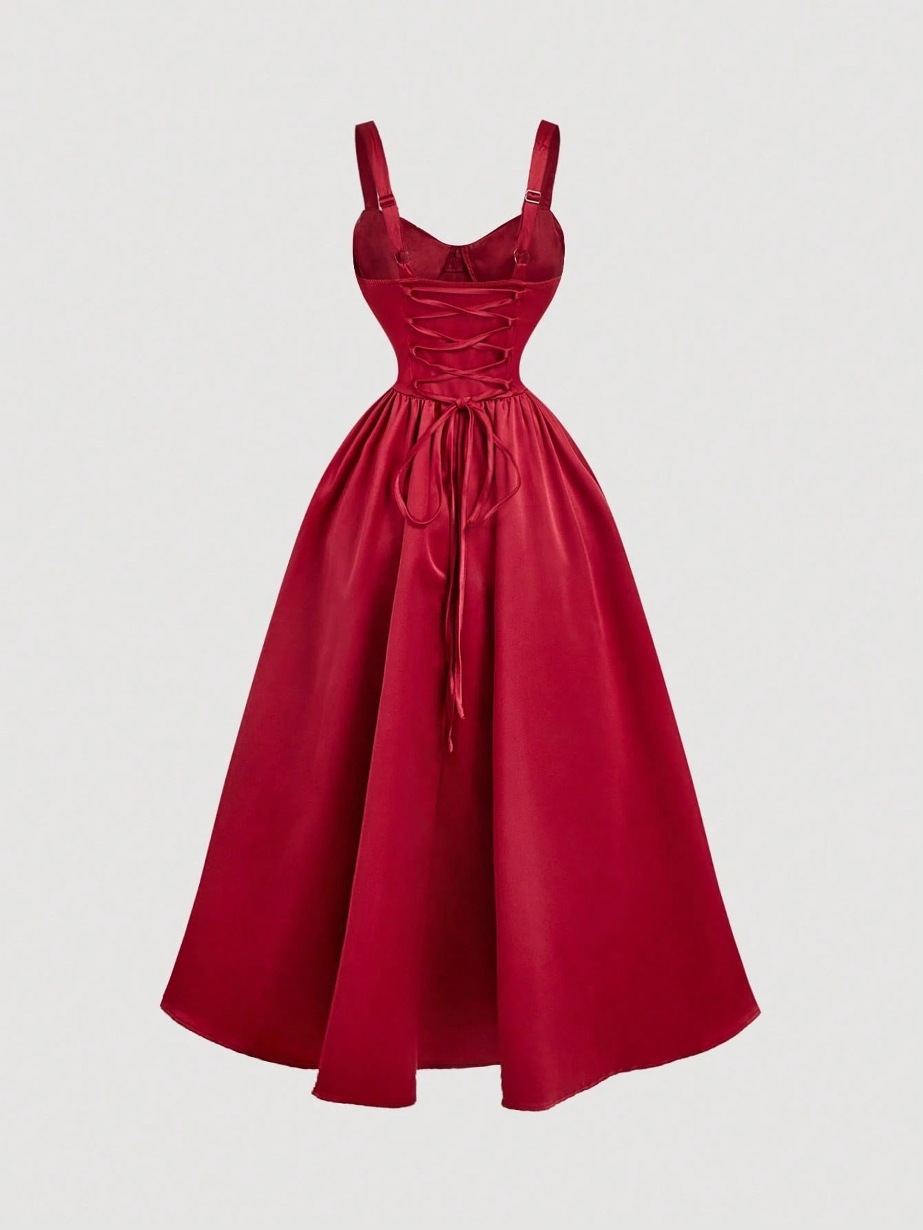 Vestido Longo Vermelho Lisandra