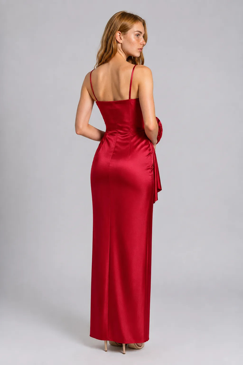 Vestido Longo Vermelho Safira