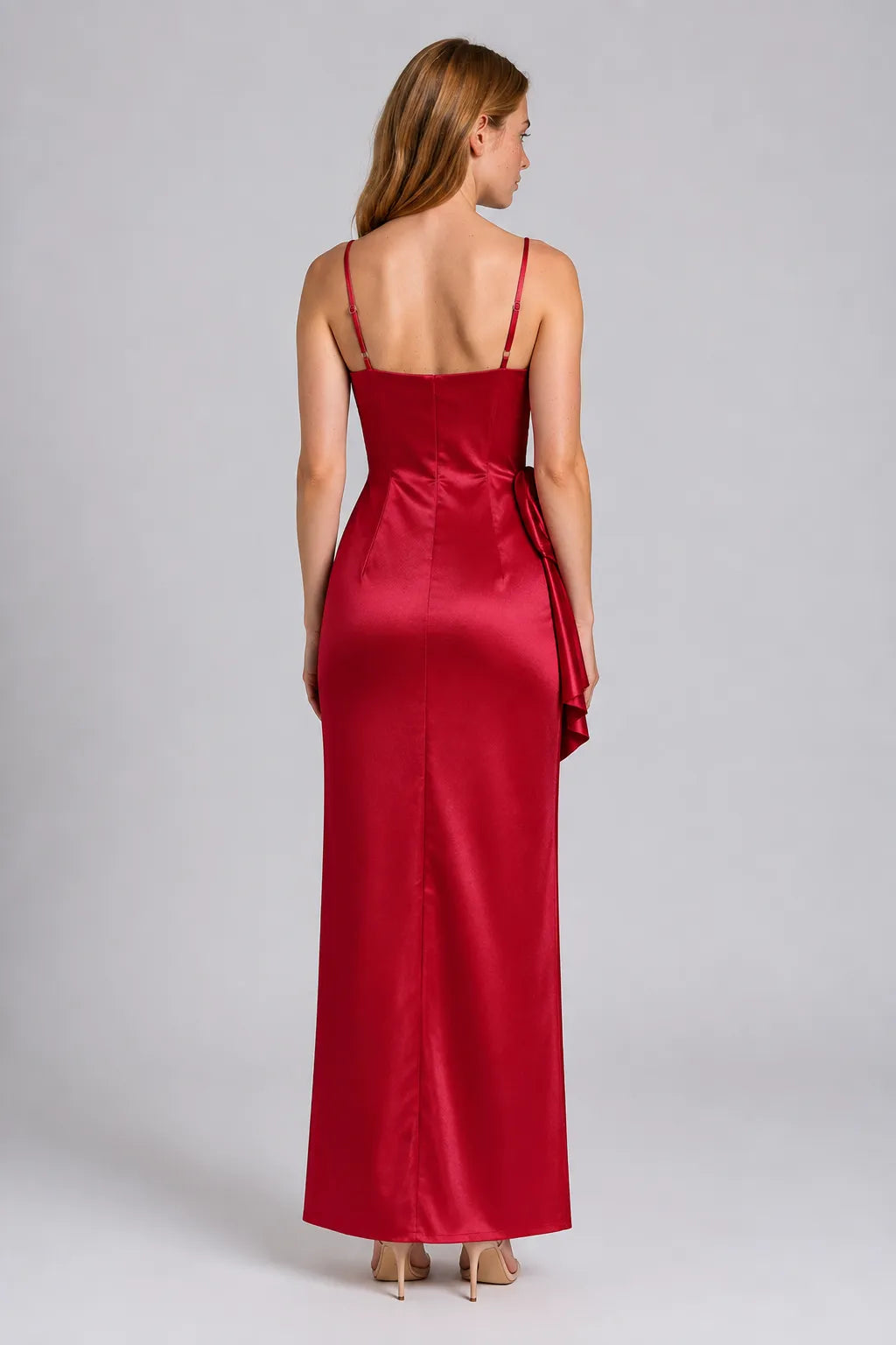 Vestido Longo Vermelho Safira