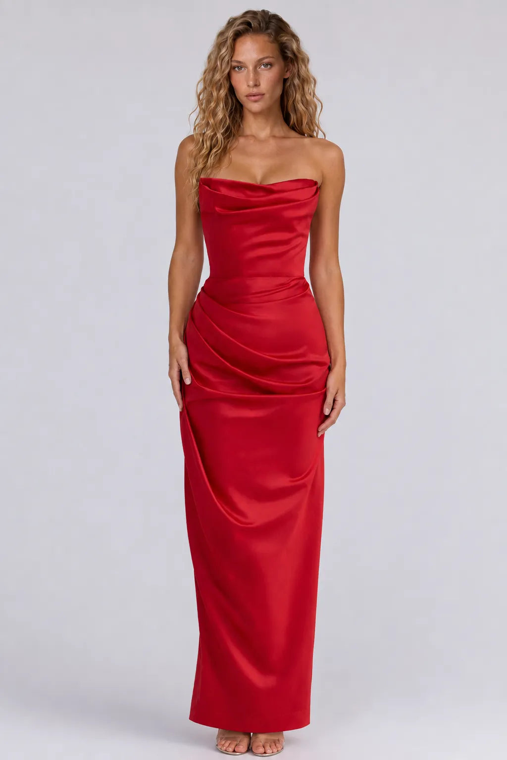 Vestido Longo Vermelho Vittoria