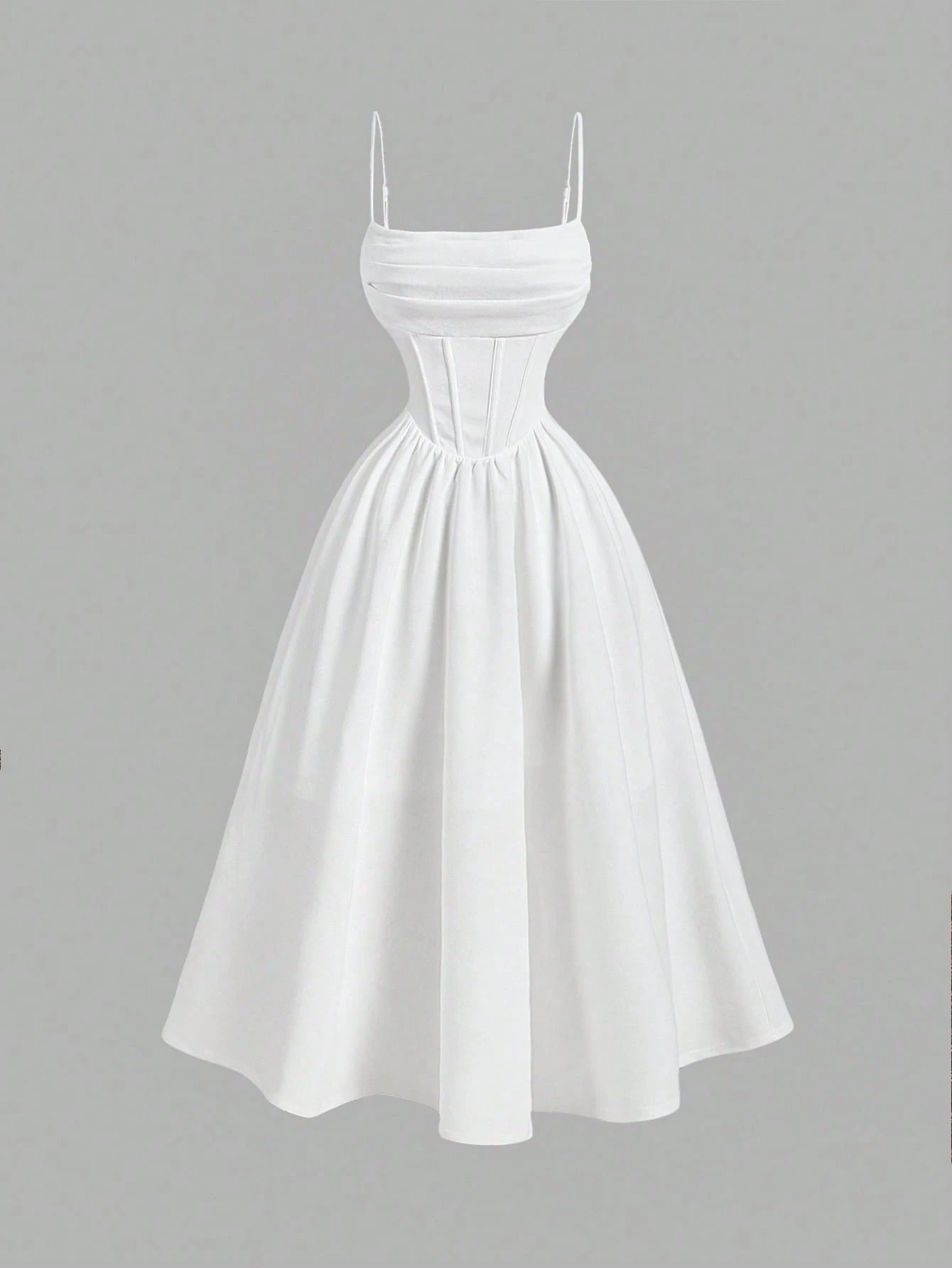 Vestido Midi Branco Amarante