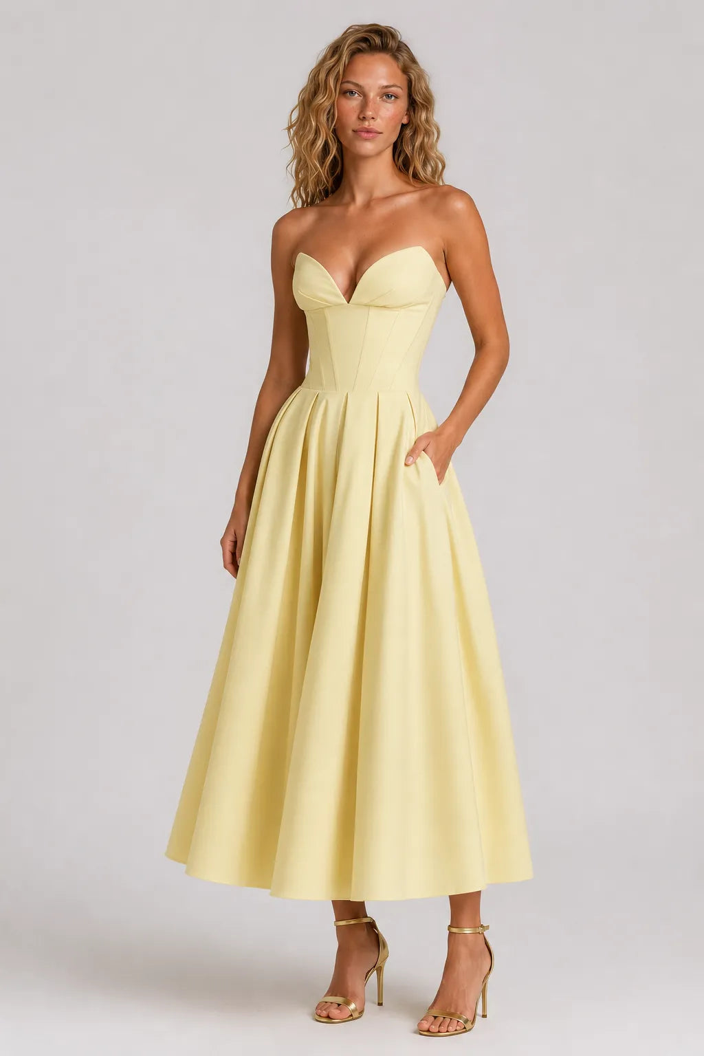 Vestido Midi Elegante Ophelia