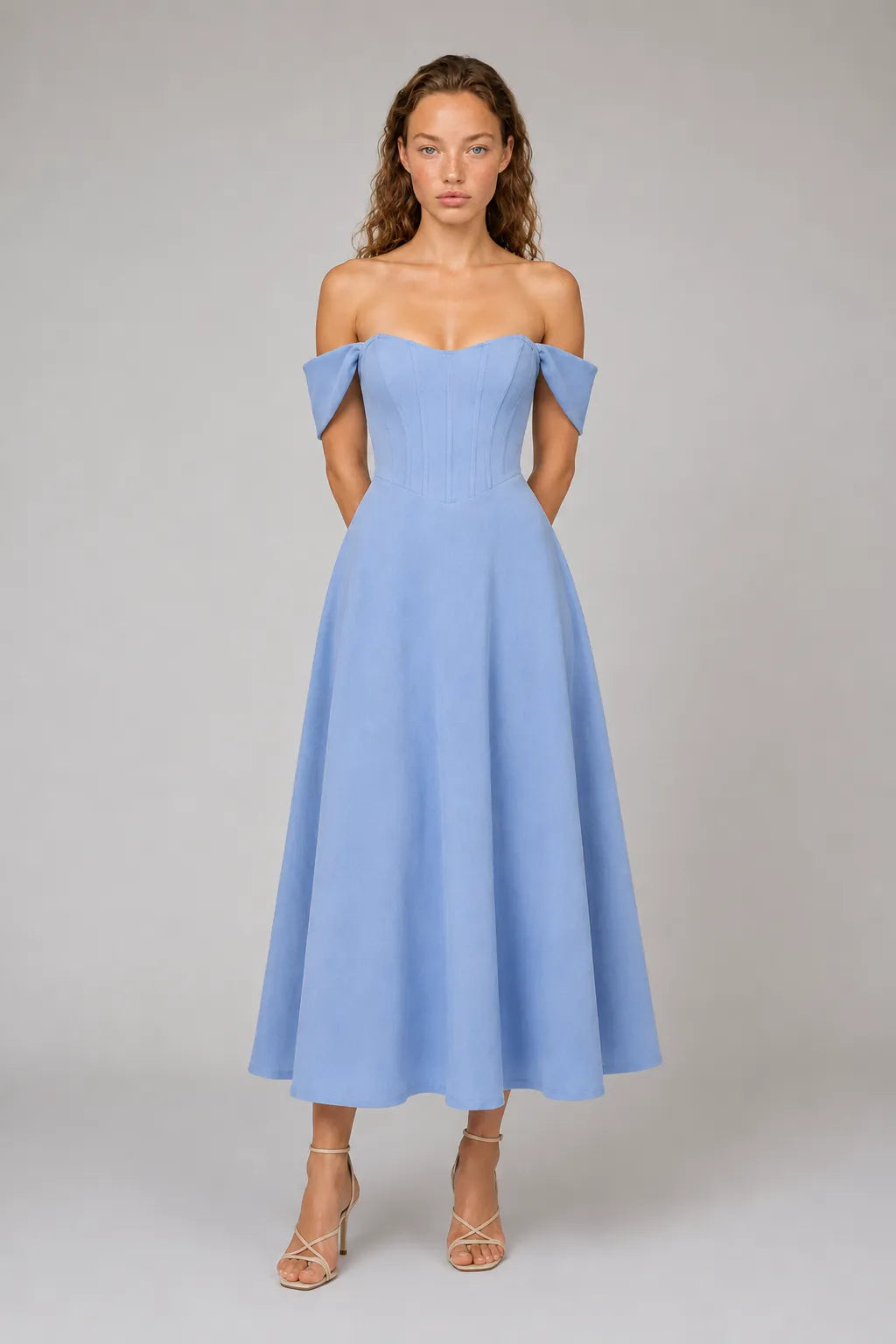 Vestido Midi Elegante Violette