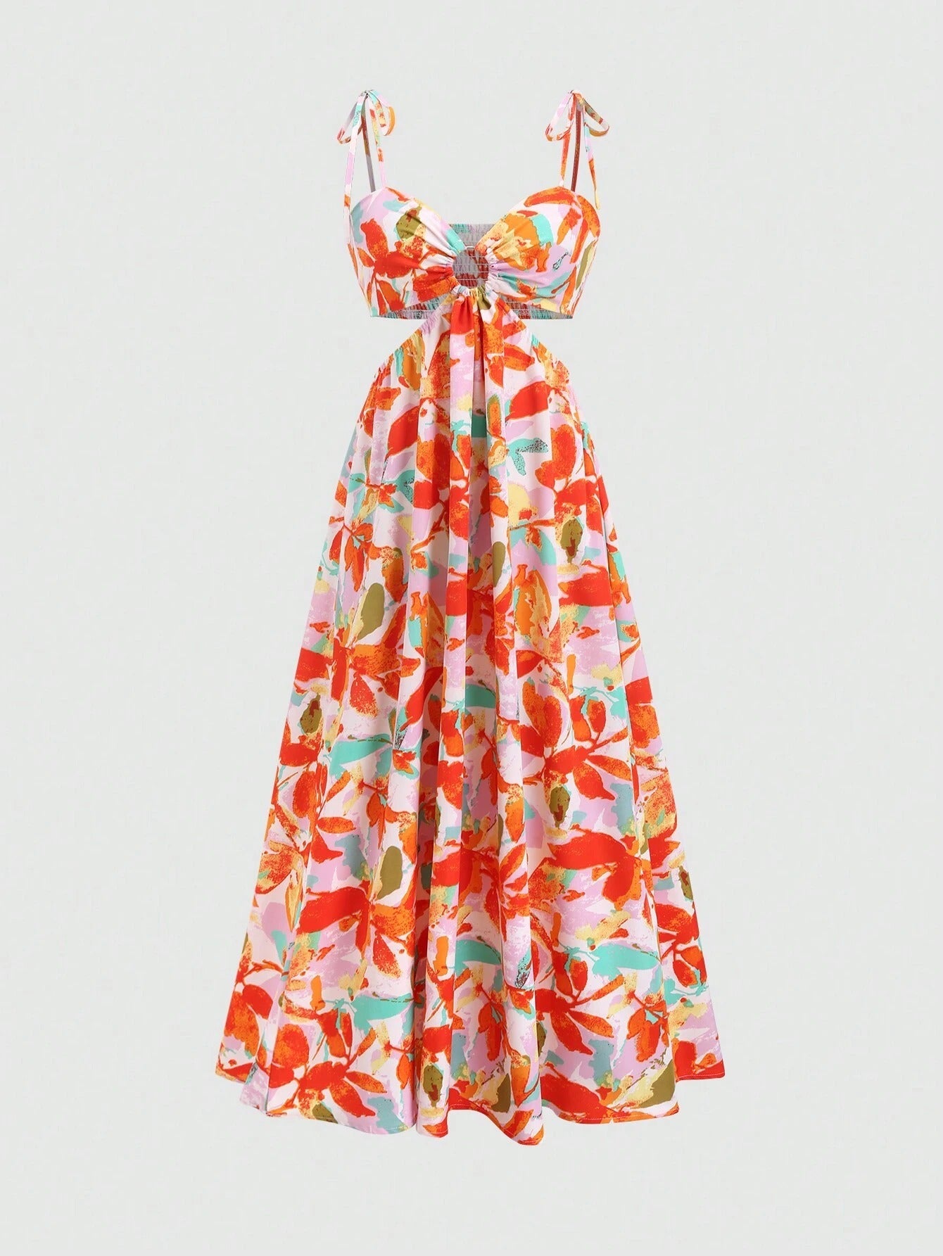 Vestido Midi Floral Giordana