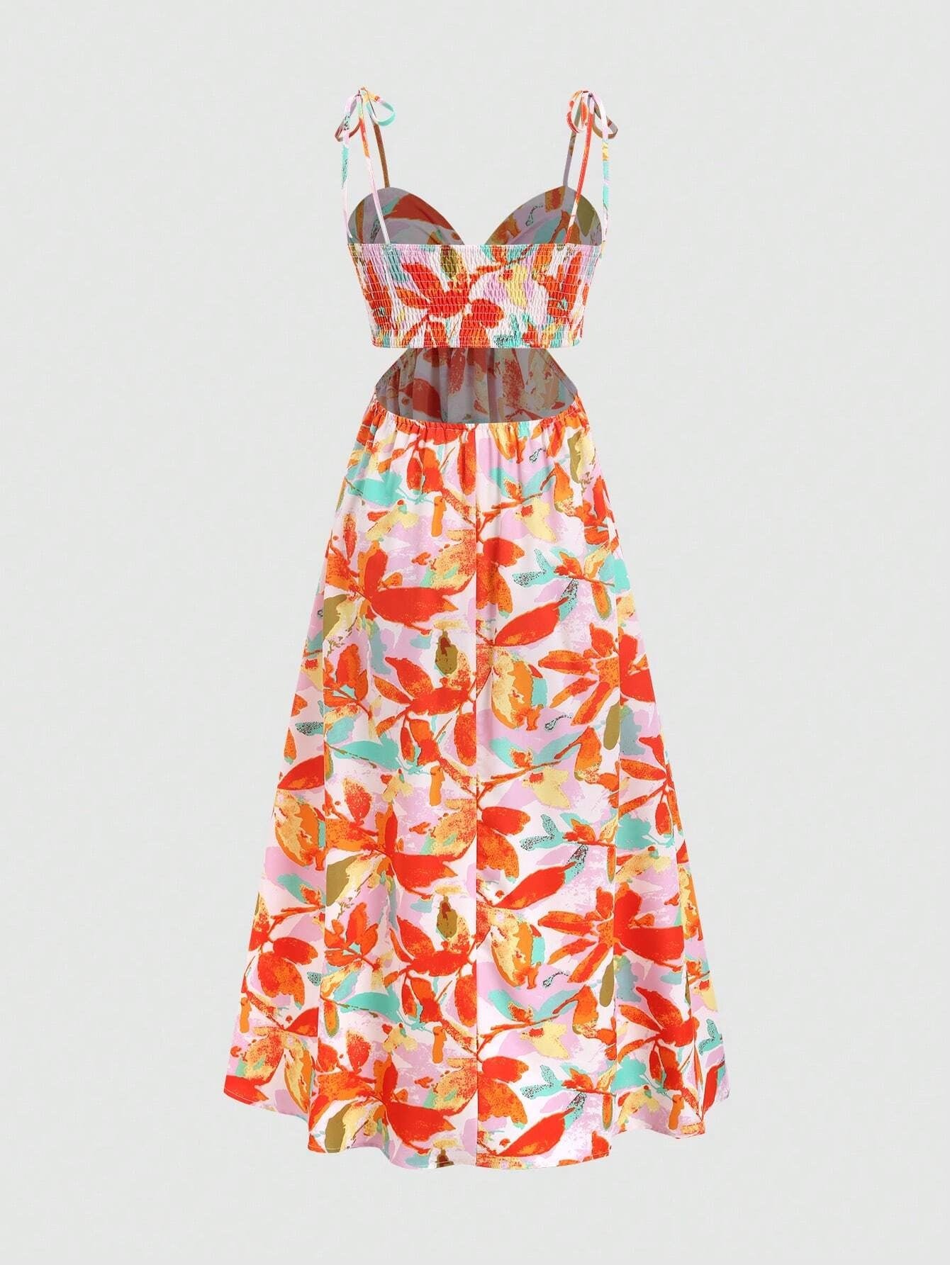 Vestido Midi Floral Giordana