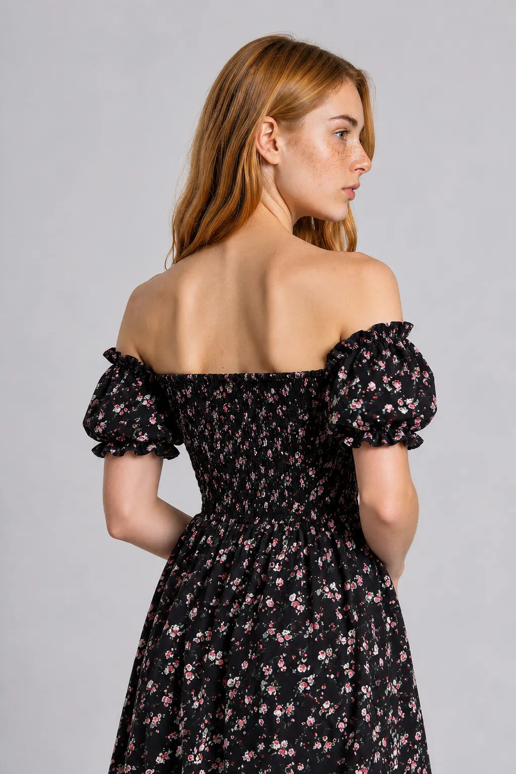Vestido Midi Floral Ysé