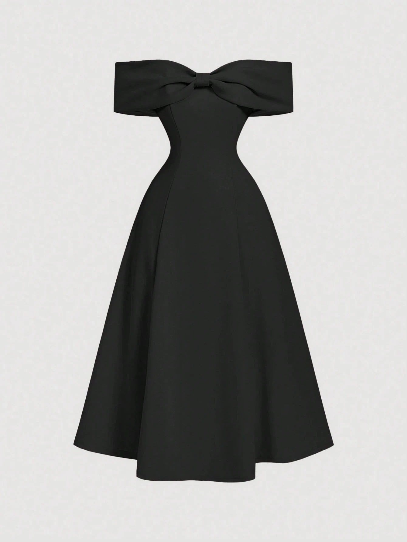 Vestido Midi Preto Anaïs