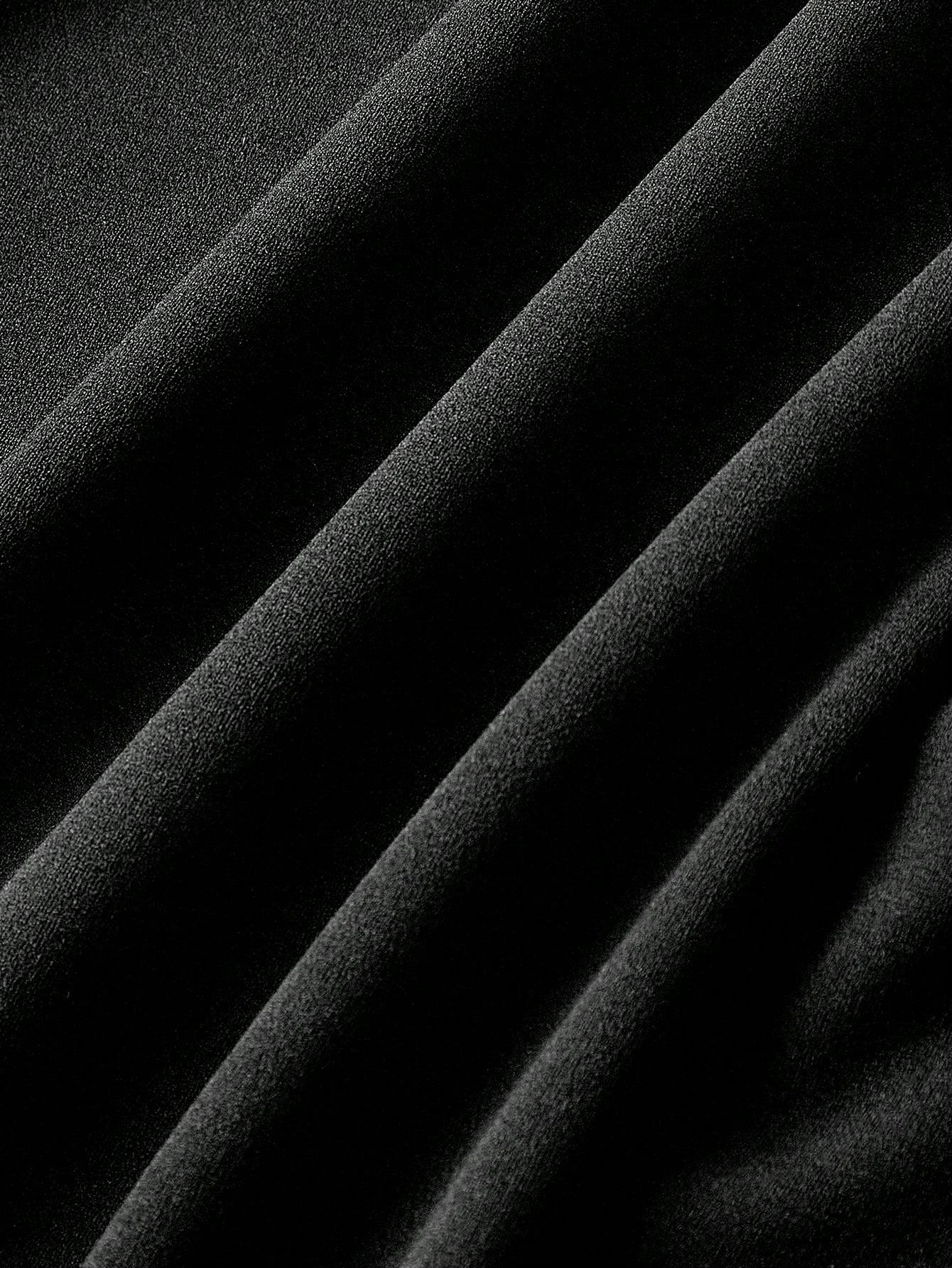 Vestido Midi Preto Celine
