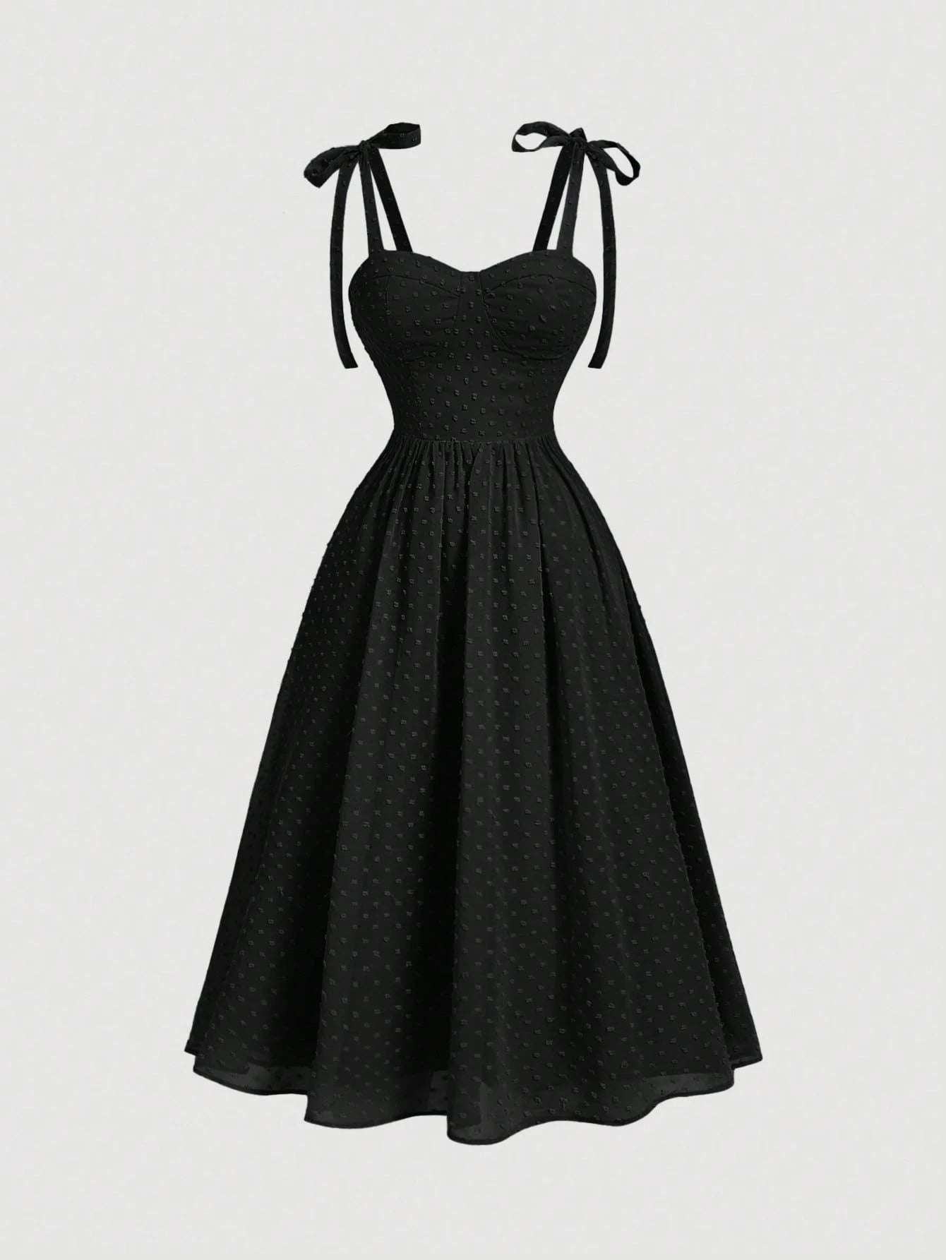 Vestido Midi Preto Lorena