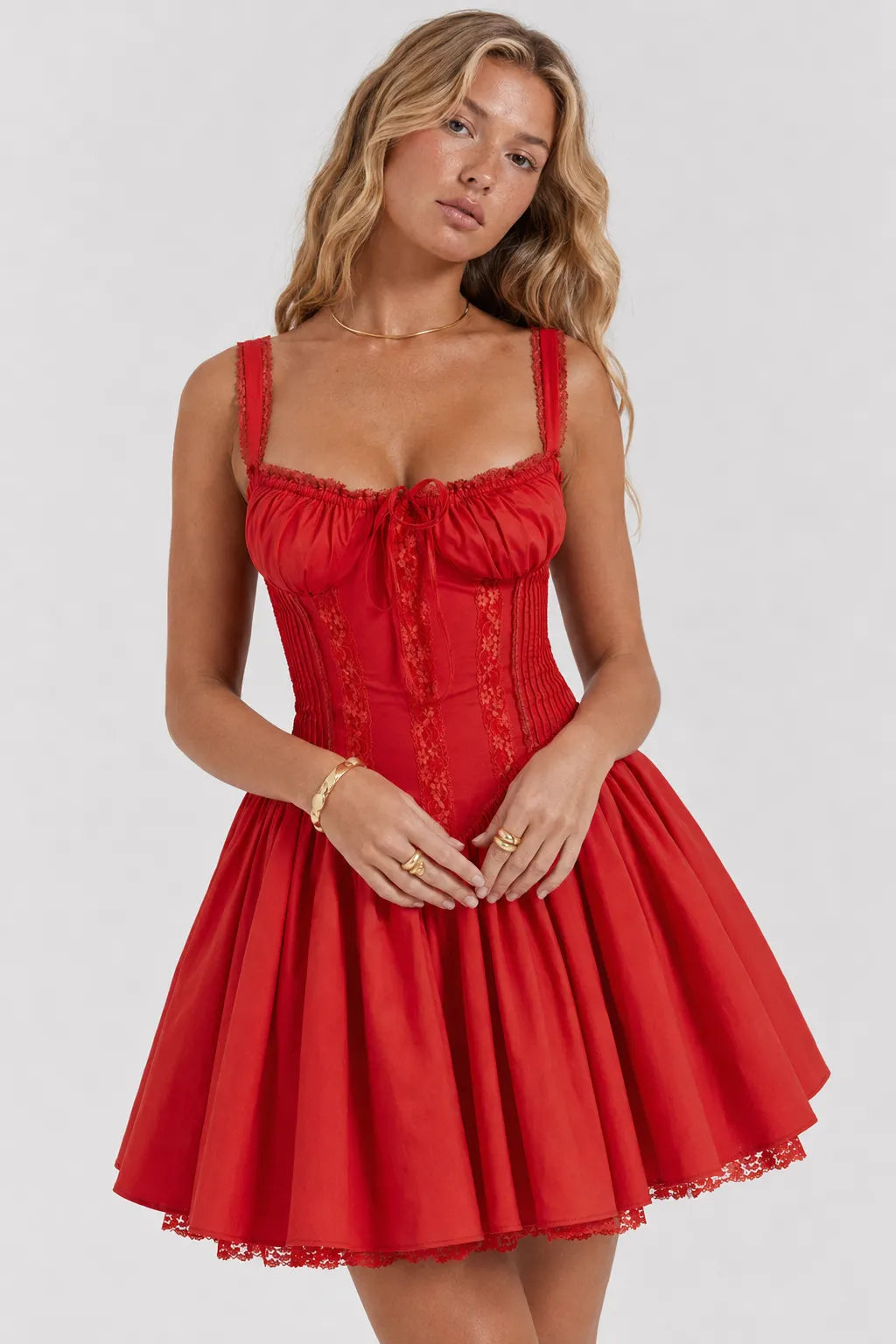 Vestido Vermelho Curto Pietra