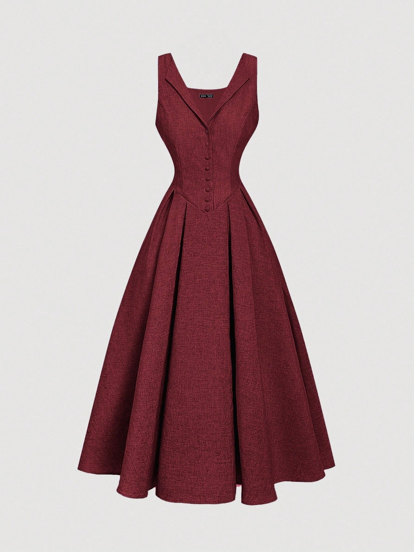 Vestido Vermelho Midi Celestine