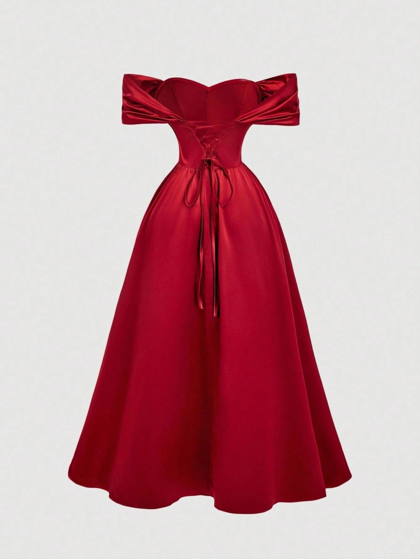 Vestido Vermelho Midi Thalia