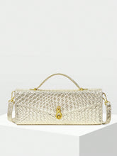 Bolsa Feminina de Couro Dourada Aurélie