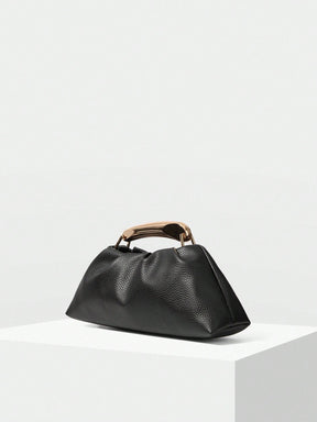 Bolsa Feminina de Couro Preta Améliane