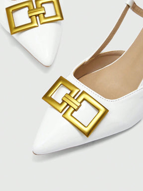 Scarpin Branco Arielle