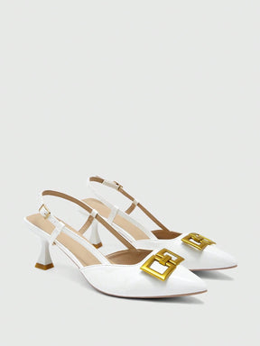 Scarpin Branco Arielle