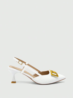 Scarpin Branco Arielle