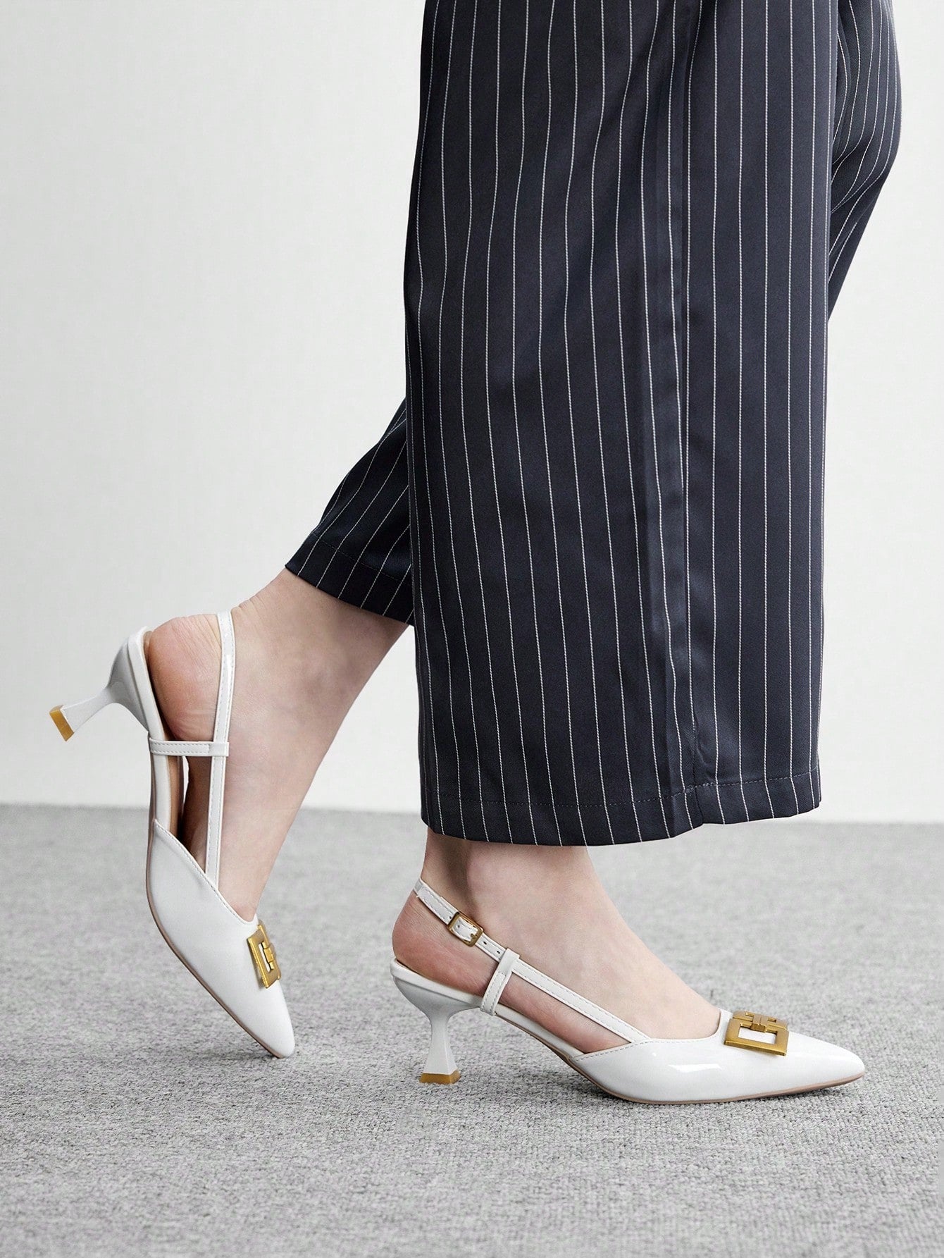 Scarpin Branco Arielle