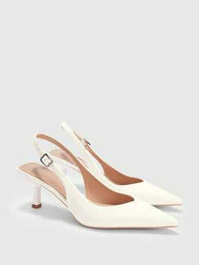 Scarpin Branco Séverine