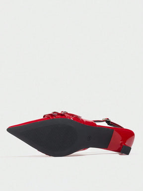 Scarpin Vermelho Eléonore