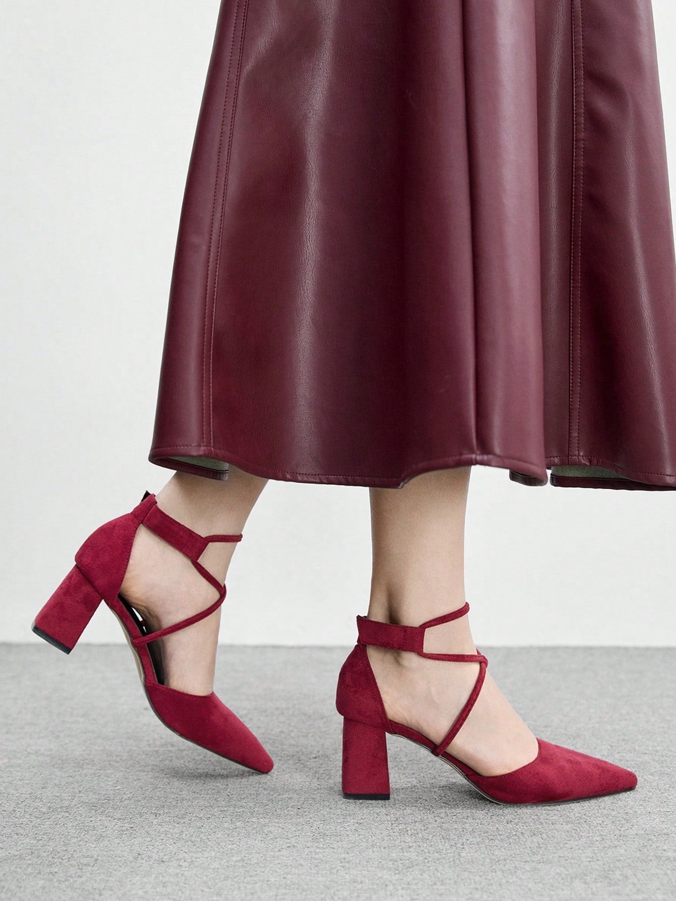 Scarpin Vermelho Élodie