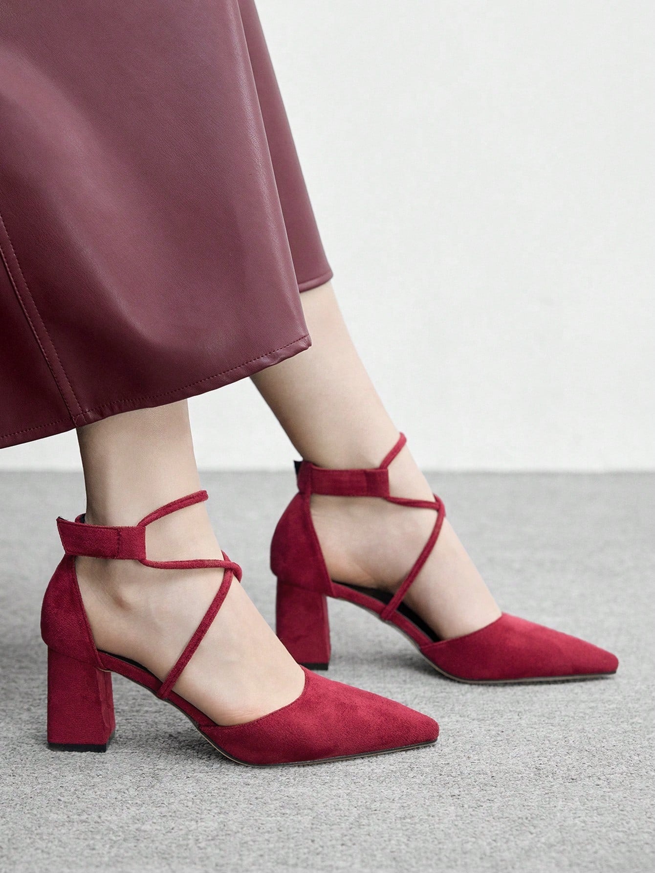 Scarpin Vermelho Élodie